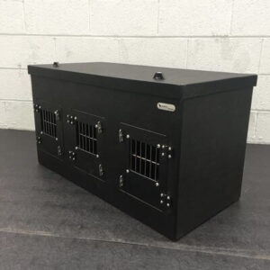 Triple Terrier Box with Top Storage