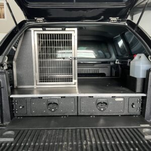 Single Hunter Dog Box Gate Pick Up System