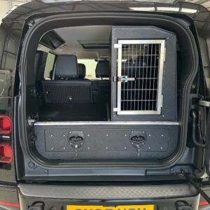 Defender 110 Drawer Unit and Single Dog Box Combination