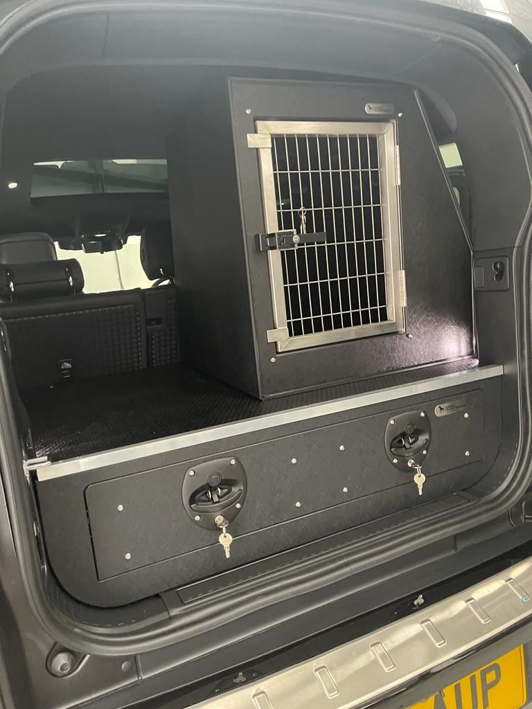 Defender 110 Drawer Unit and Single Dog Box Combination - Image 3