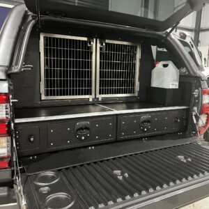 VW Amarok Double Hunter Dog Box Pick Up System